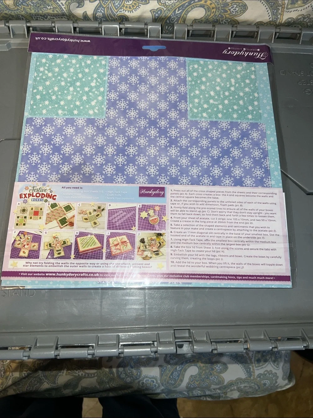 Winter-Themed Craft Kit - Blue